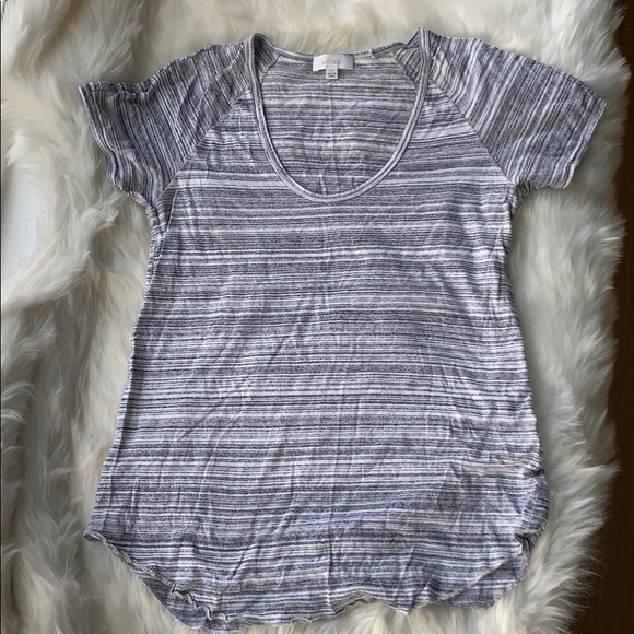 Wilfred XS grey&white stripped T-shirt - Picture 2 of 3